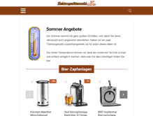 Tablet Screenshot of elektrogeraetemarkt.com